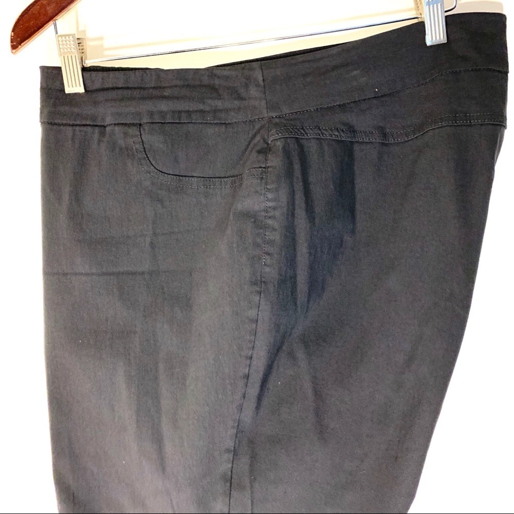 Multiples Slim-sation Black Pull On Stretch Pants